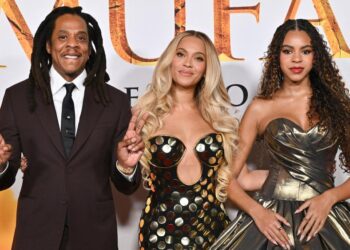 Бейонсе и Блю Айви появились на юбилейном концерте Jay-Z в Нью-Йорке