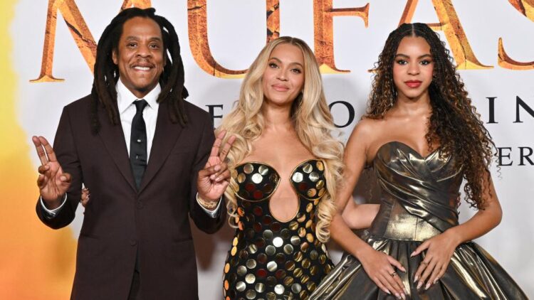 Бейонсе и Блю Айви появились на юбилейном концерте Jay-Z в Нью-Йорке