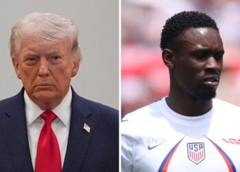 Фанаты сборной США требуют от Трампа отменить красную карточку Балогуну