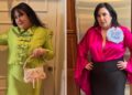 Лена Данэм появилась на свадьбе Тейлор Свифт в двух ярких аутфитах