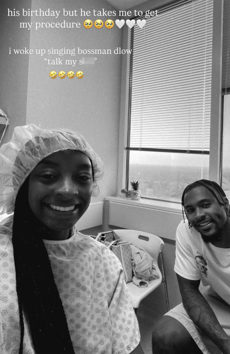 Simone Biles back in the hospital almost 2 months after ‘almost dying’ during medical emergency