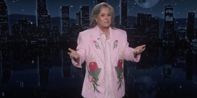 Рози О’Доннелл подколола Трампа в дебюте на Jimmy Kimmel Live!