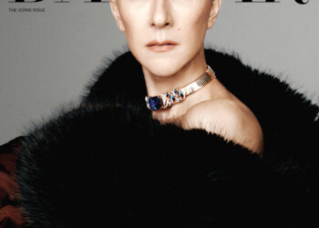 Селин Дион в 53 каратах и меху на обложке Harper’s Bazaar