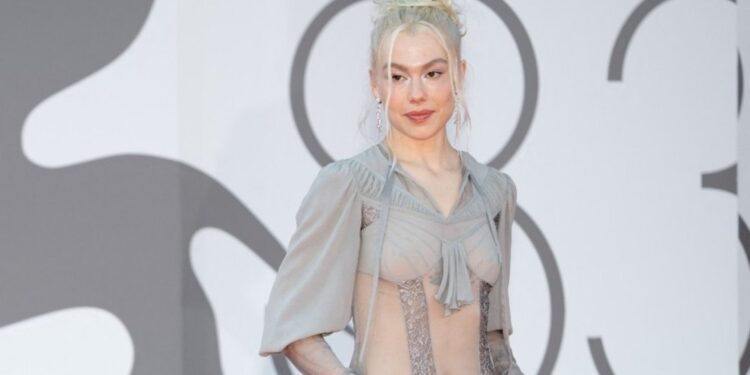 Phoebe Bridgers Looks Ethereal in Naked Dress at Venice Film Festival