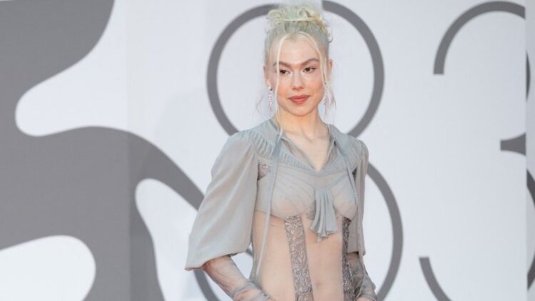 Phoebe Bridgers Looks Ethereal in Naked Dress at Venice Film Festival